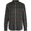 Olive/Black Check Barbour Womens Oxer Check Shirt