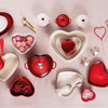 Le Creuset Stoneware Petite Heart Casserole Lifestyle