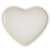 Meringue Le Creuset Stoneware 22cm Heart Plate