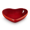 Cerise Le Creuset Stoneware Heart Bowl