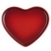 Cerise Le Creuset Stoneware Heart Serving Platter