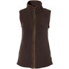 Chocolate Holland Cooper Womens Country Fleece Gilet