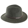 Olive Barbour Womens Tack Fedora
