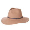 Camel Barbour Womens Tack Fedora