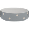 Mason Cash Polka Dot Grey Pet Bowl 13cm