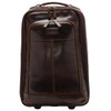 Brown Veg Tanned Calf Loake Paris Wheeled Suitcase