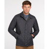 Navy Barbour Mens Flyweight Chelsea Quilted Jacket Front