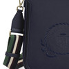 Navy Fairfax & Favor Richmond Messenger Bag Detail