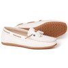 Sail White Dubarry Womens Jamaica Loafers Sole