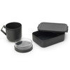 Dark Grey Brabantia Make & Take Lunch Set Open