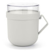 Light Grey Brabantia Make & Take Soup Mug