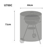 Bosmere Ultimate Protector Kettle Barbecue Cover Size Guide