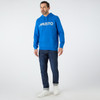 Aruba Blue Musto Mens Logo Hoodie