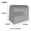 Size Guide 2 Seater Bosmere Ultimate Protector Swing Seat Cover