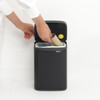 Black Brabantia Bo Waste Bin 4 Litre Lifestyle