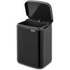 Black Brabantia Bo Waste Bin 4 Litre Detail