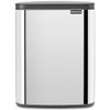 Brilliant Steel Brabantia Bo Waste Bin 12 Litre