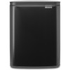 Matt Black Brabantia Bo Waste Bin 12 Litre