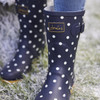  Joules Womens Molly Welly Spotty