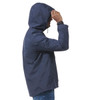 Navy Musto Mens Marina Rain Jacket Model Hood