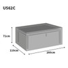 Giant Bosmere Ultimate Protector Rectangular Table Cover Size Guide