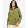 Olive Tree Barbour Womens Zale Casual Jacket On Model