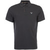 Navy/Dress Bartan Mens Tartan Pique Polo