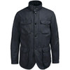 Black/Classic Barbour Mens Ogston Wax Jacket