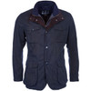 Navy Barbour Mens Ogston Wax Jacket