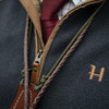 Dark Navy Harkila Mens Sandhem 200 Waistcoat Detail