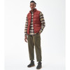 Russet Barbour Mens Ridge Gilet On Model Lifestyle