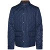 Navy Barbour Mens Lowerdale Quilted Jacket