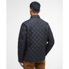 Black Barbour Mens Lowerdale Quilted Jacket Back