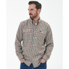 Olive Barbour Mens Foss Tailored Shirt Model