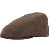 Brown Barbour Unisex Crieff Flat Cap