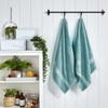 Christy Supreme Hygro Towel Mineral Blue Hanging