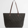 Olive Barbour Womens Quilted Tote Bag Back