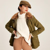 Joules Womens Fieldcoat Luxe Model Open Front