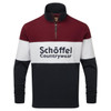 Bordeaux Schoffel Exeter Heritage 1/4 Zip Unisex