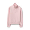 Pink R.M. Williams Womens Trickett Zip Neck Sweatshirt