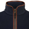 Ink Navy Holland Cooper Womens Country Fleece Jacket Collar