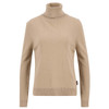 Pale Camel/Hessian Barbour Womens Pendle Roll Collar Jumper