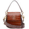 Tan Croc Holland Cooper Womens Chelsea Saddle Bag