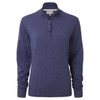 French Navy Schoffel Womens Polperro Pima 1/4 Zip Jumper