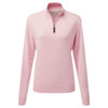 Pale Pink Schoffel Womens Polperro Pima 1/4 Zip Jumper