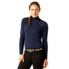 Navy Ariat Womens Half Moon Bay Sweater