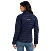 Navy Eclipse Ariat Womens Ideal Down Jacket Rear