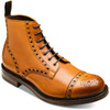 Tan Loake Mens Loxley Brogue Boots