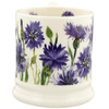 Emma Bridgewater Flowers Cornflower Half Pint Mug FRONT