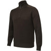 Brown Bark/Moss Beretta Mens Dover Half Zip Tech Sweater